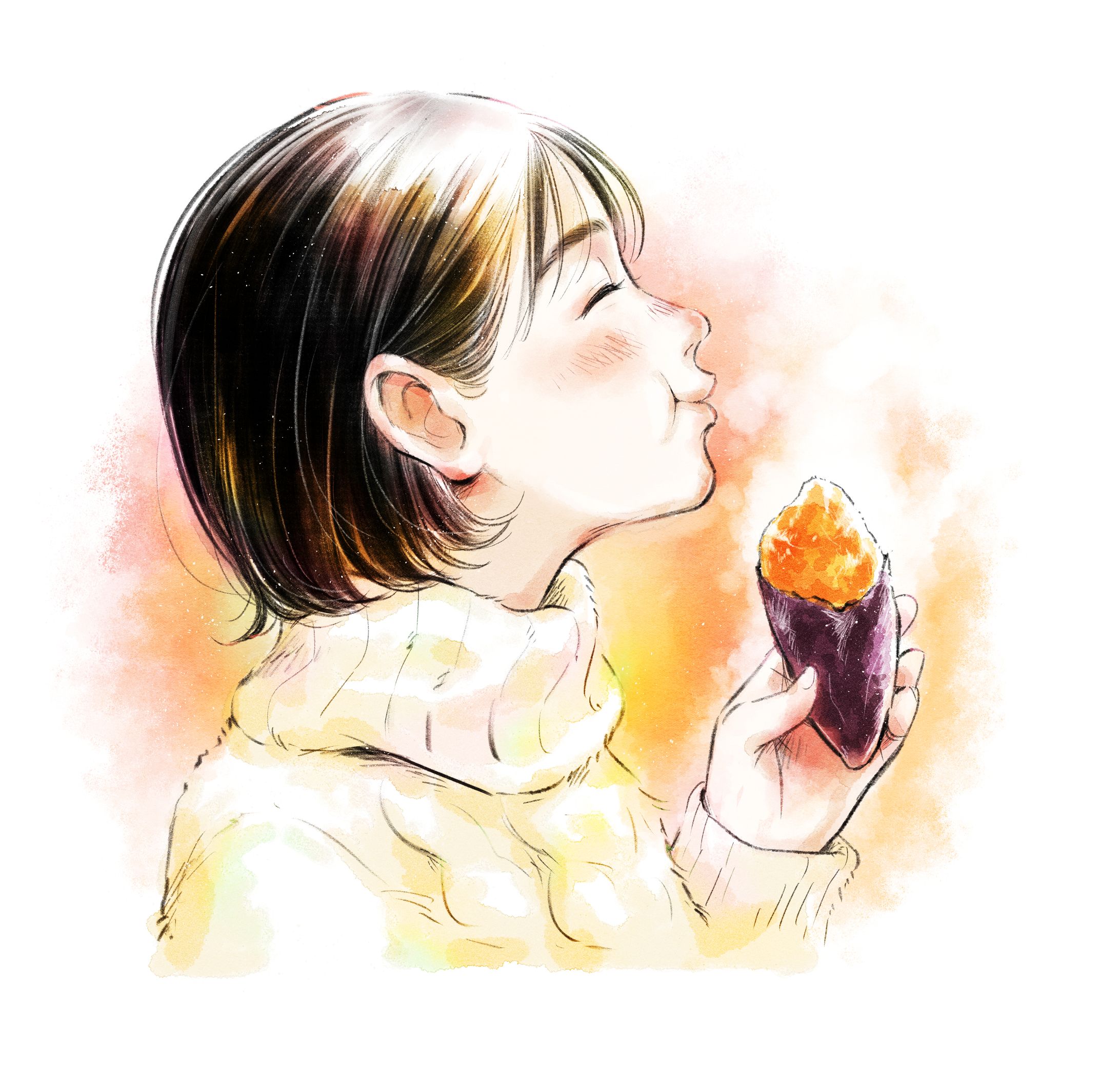 さくらや農園様　店舗タペストリー用イラスト-1