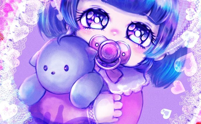 以前作成したイラストをリメイクしました👶🍼
1枚目：リメイク ２枚目：元絵
#illustration #イラスト好き #イラストレーション