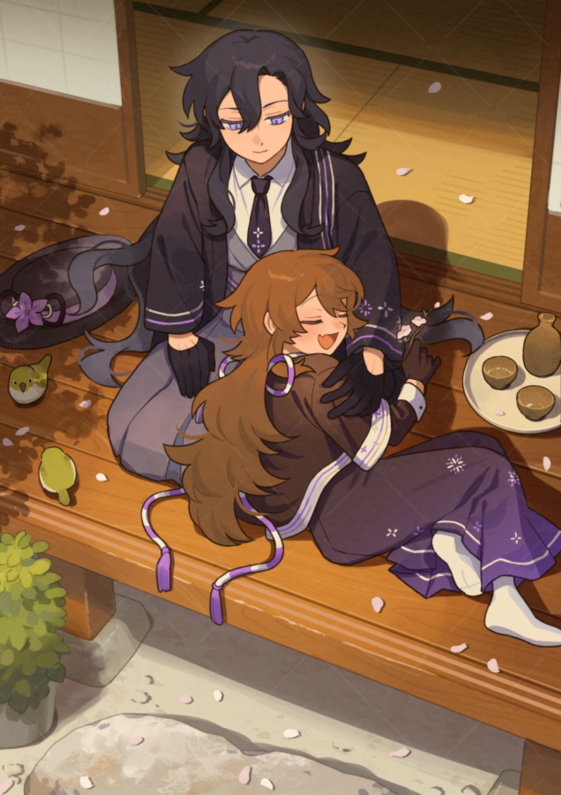 一枚絵イラスト-1