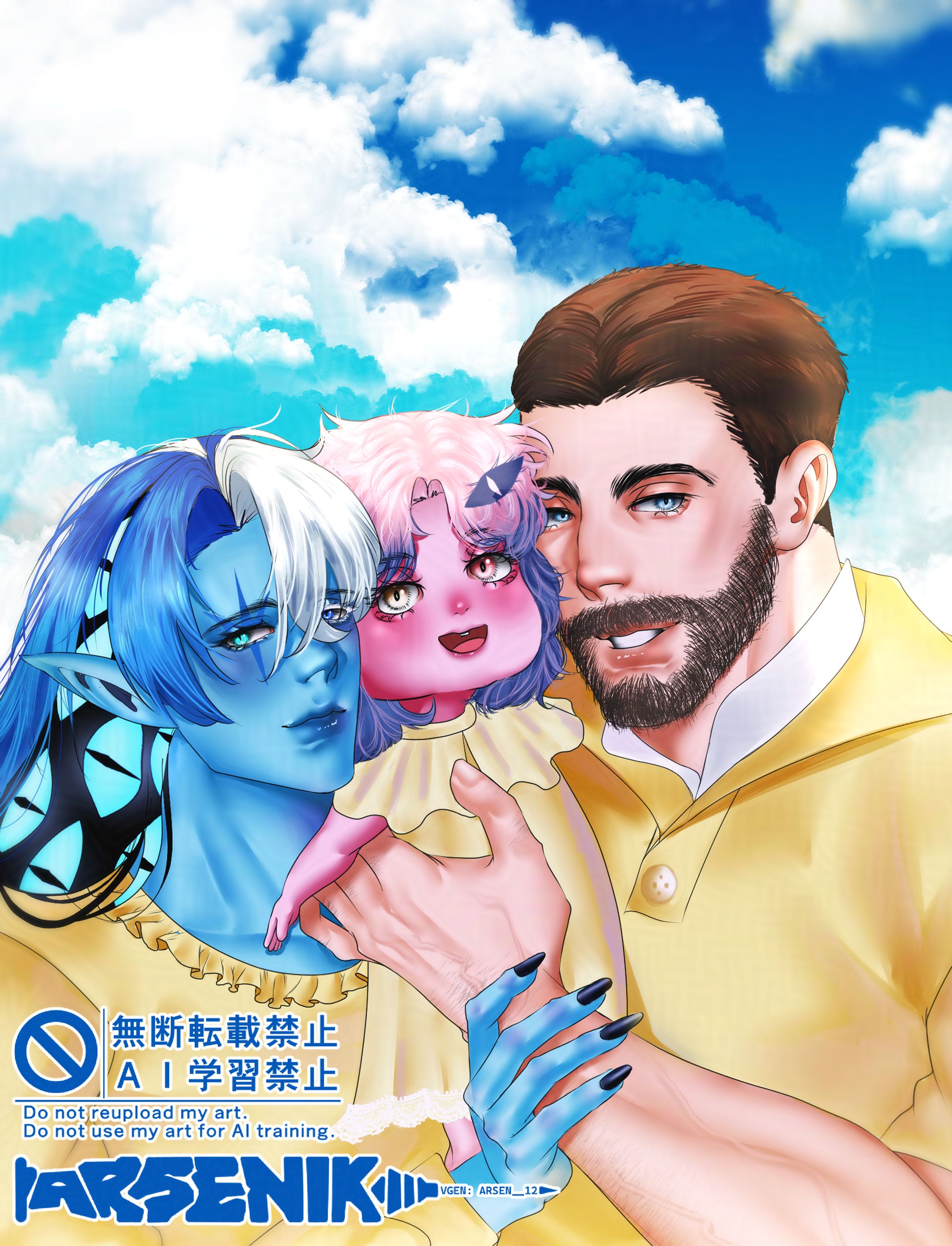 Multiple Characters Commissions (Full-rendered)-1