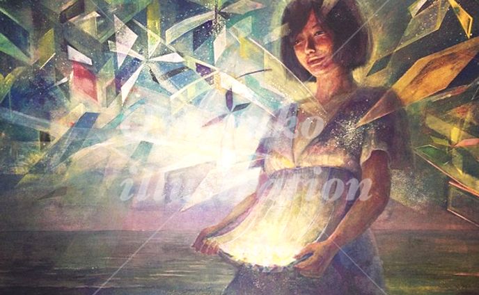 banner、日本画