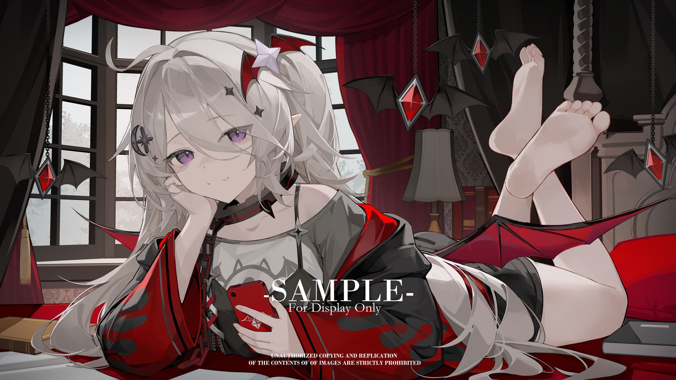 【ご依頼】一枚イラスト_UMA kagami-1