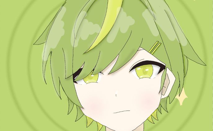π（自分）アイコン正方形イラスト