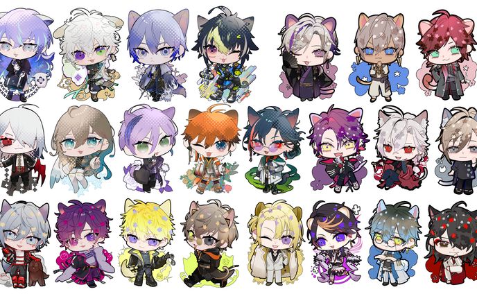 FA♡にじさんじJP/EN男性ライバー様SD