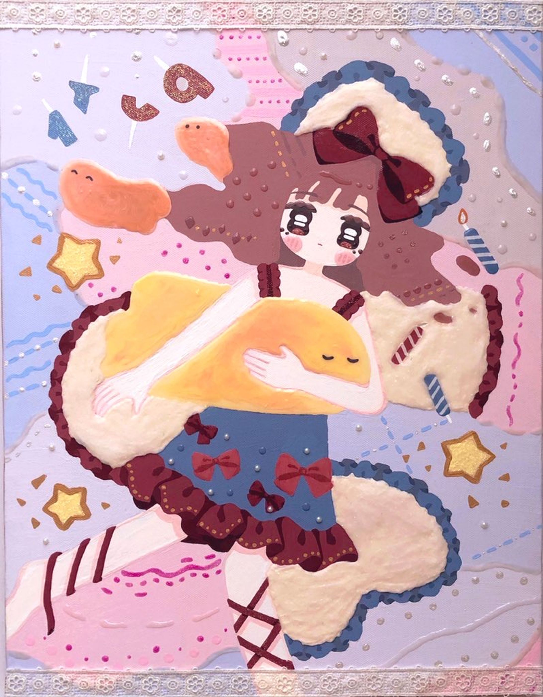 アナログイラスト作品-1