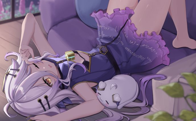 配信用背景、vshojo