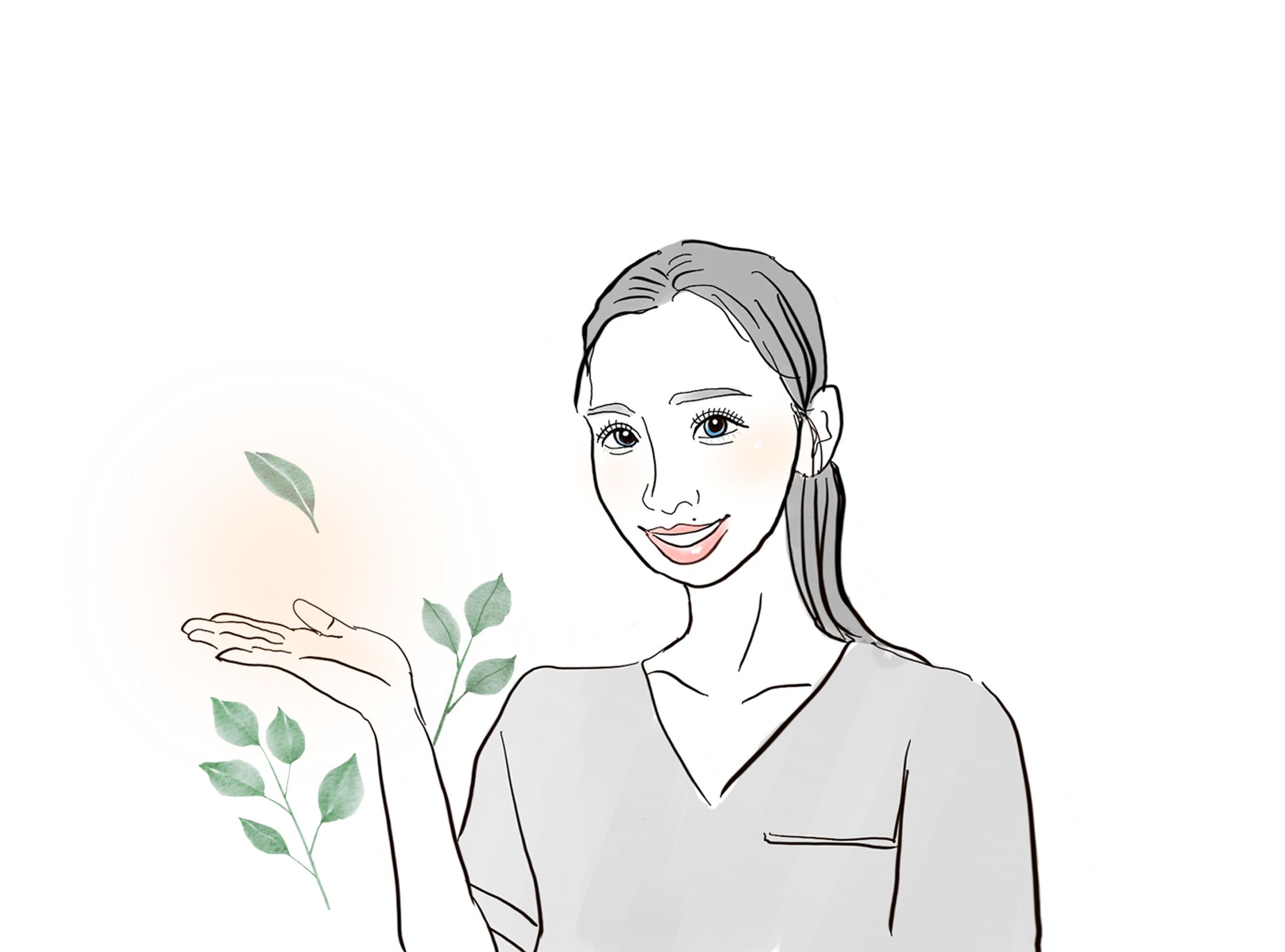 【似顔絵】女性イラスト-1