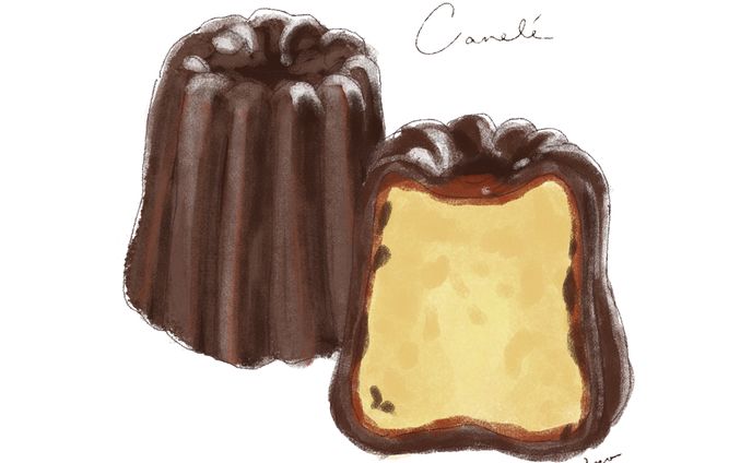 【落書き】カヌレ