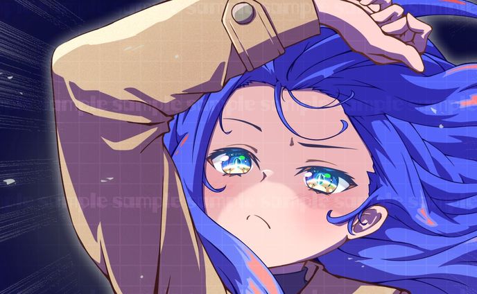 強い向かい風
