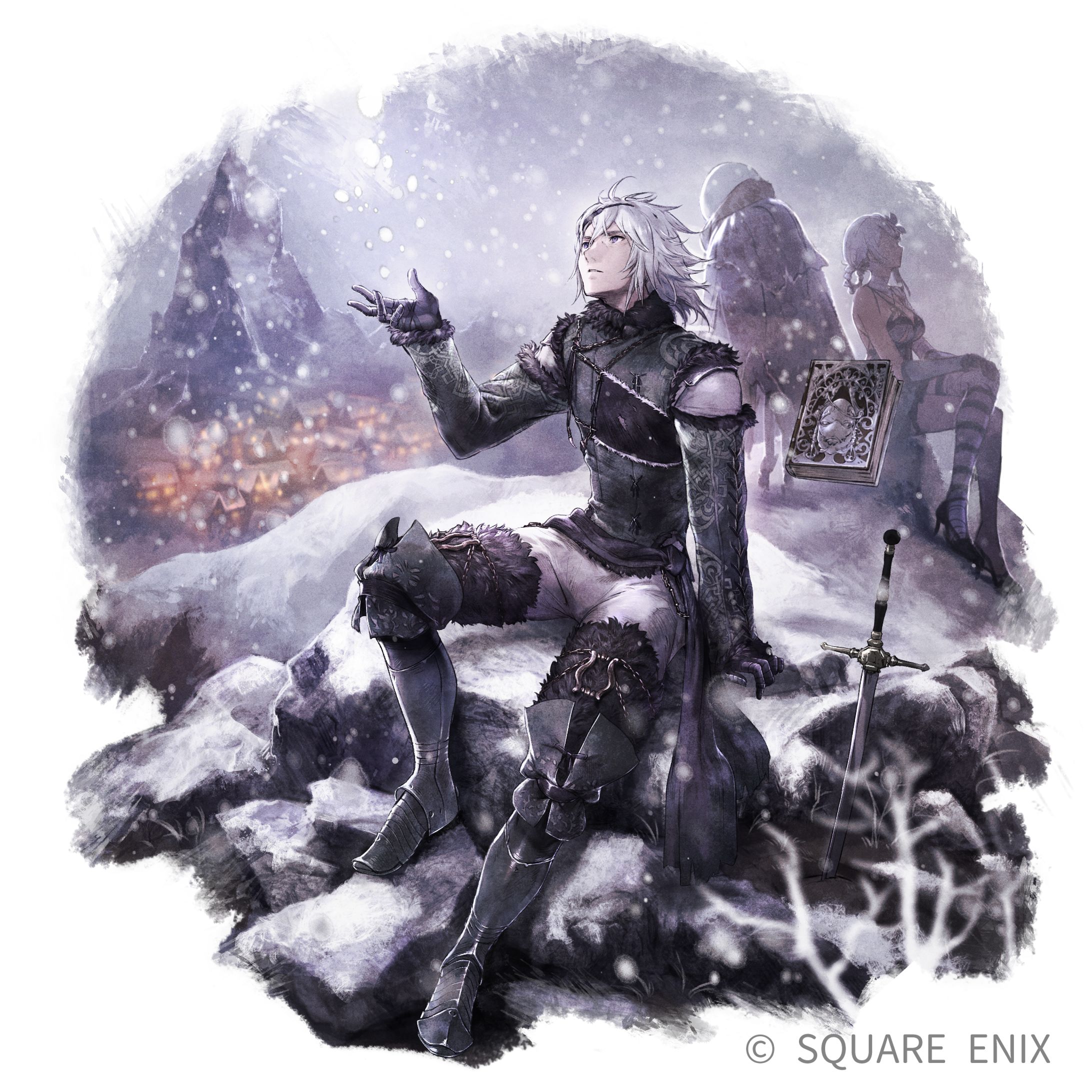 【大陸の覇者】キャラクターイラスト　SQUARE ENIX様-1