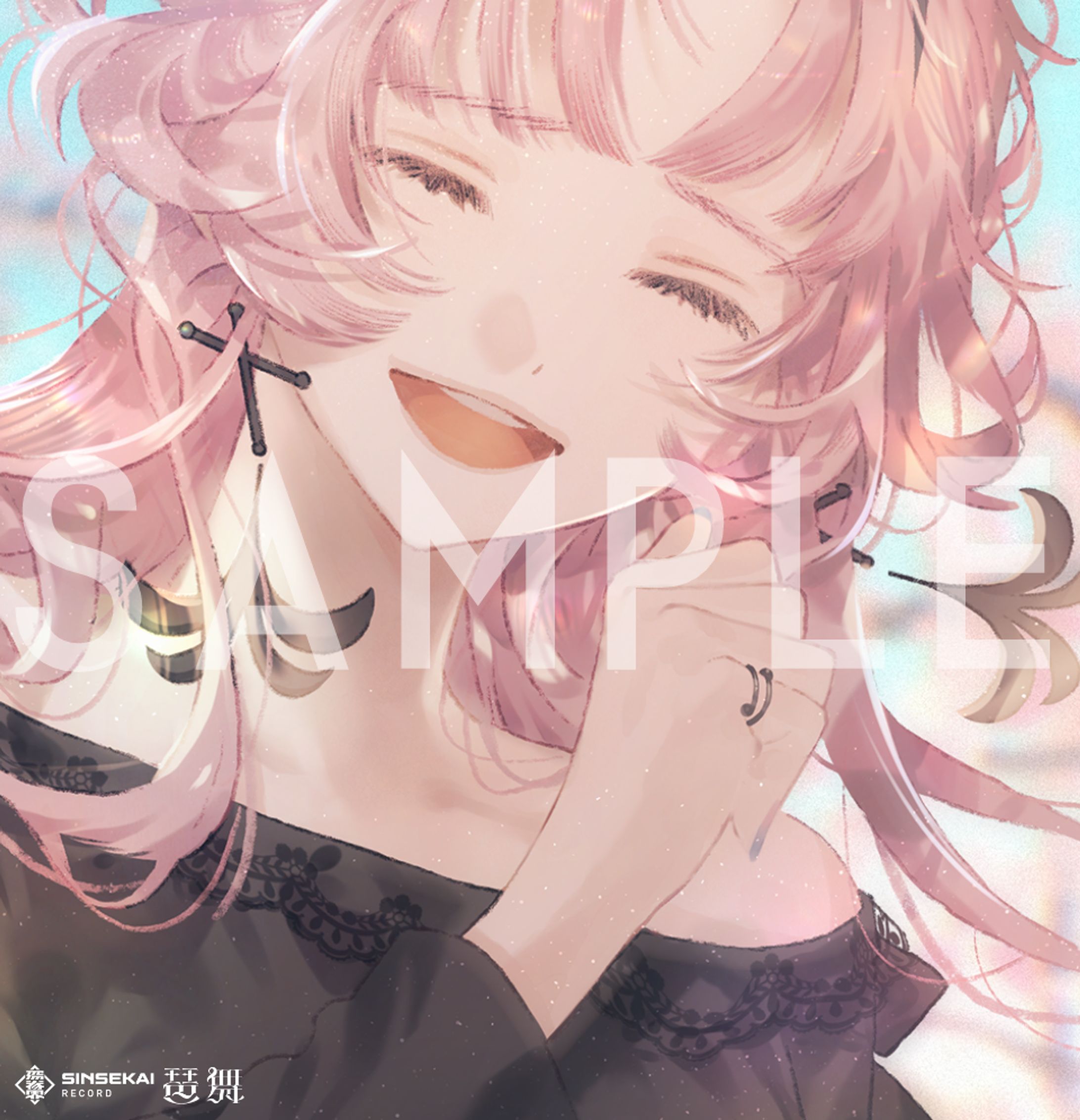 株式会社THINKR　神椿スタジオ　琶舞様　メンバーシップ限定壁紙イラスト-1
