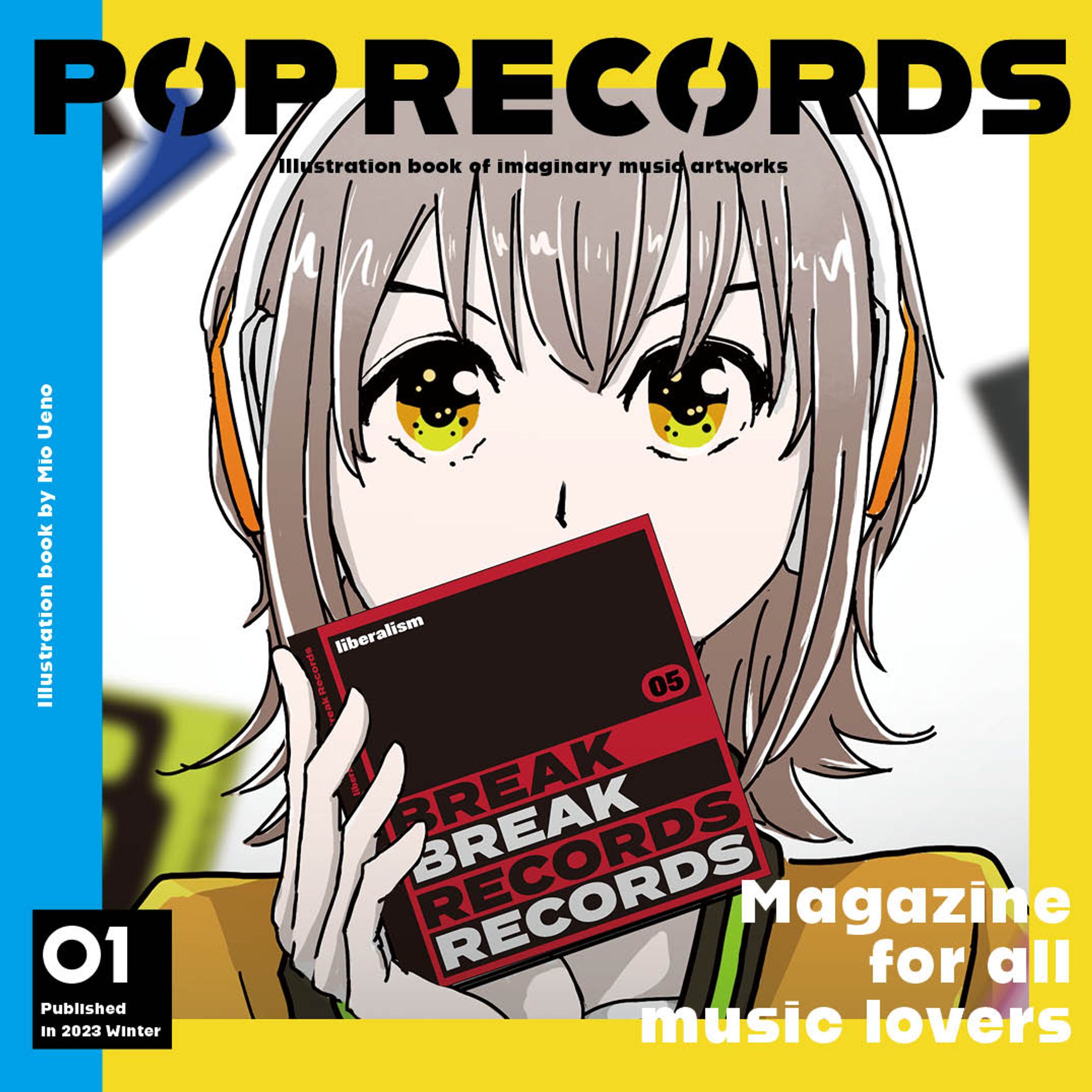 イラスト集「POP RECORDS」-1