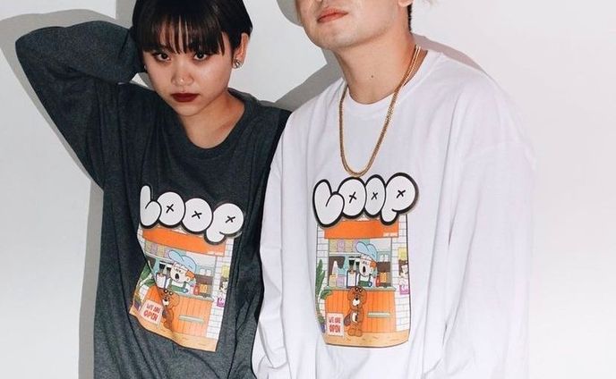 LOOP×STAZ  T-shirt &Long t-shirt 2021