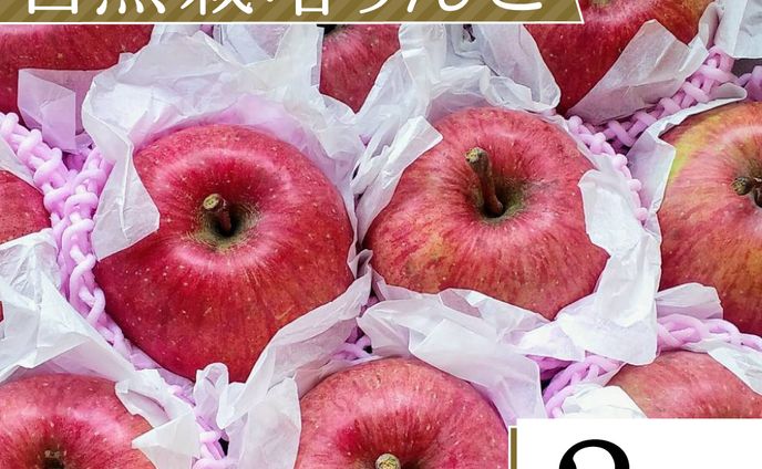 【EC商品画像制作】自然栽培青森りんご