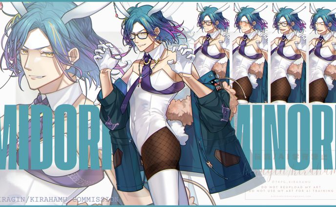 【委託【委託】ハロウィンコスチューム：バニー衣装