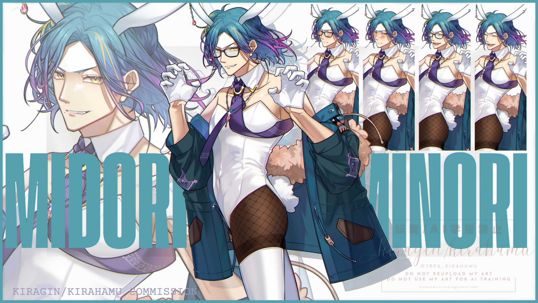 【委託【委託】ハロウィンコスチューム：バニー衣装-1
