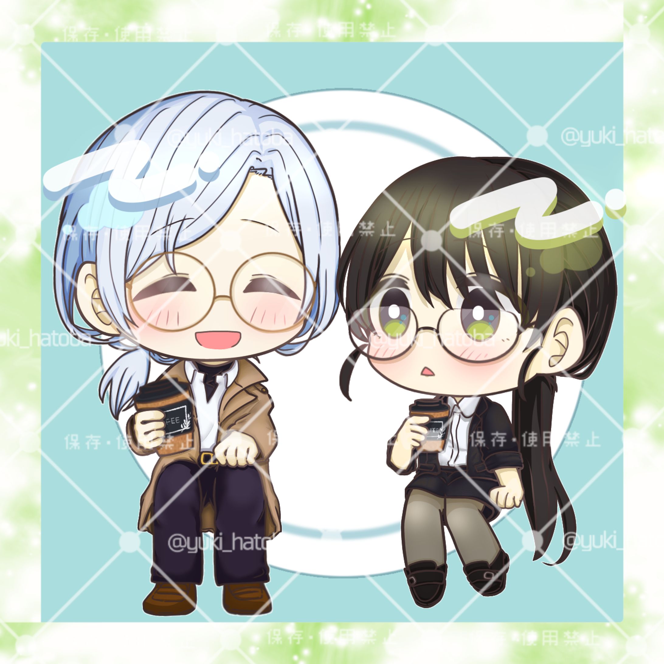 デフォルメイラストサンプル-1