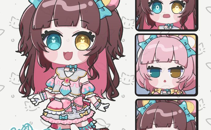 カノン・ベアヴィル様｜デフォルメ立ち絵