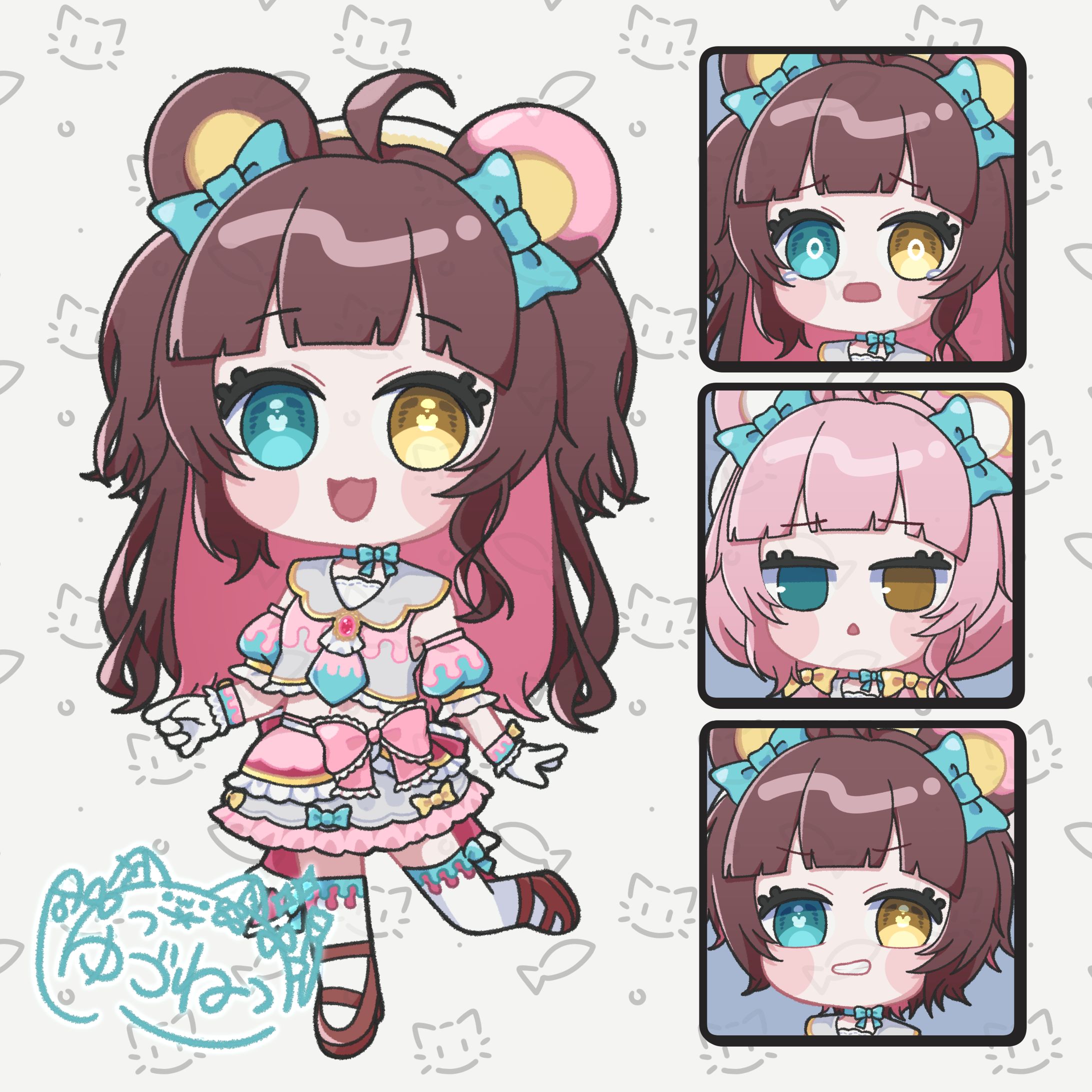 カノン・ベアヴィル様｜デフォルメ立ち絵-1