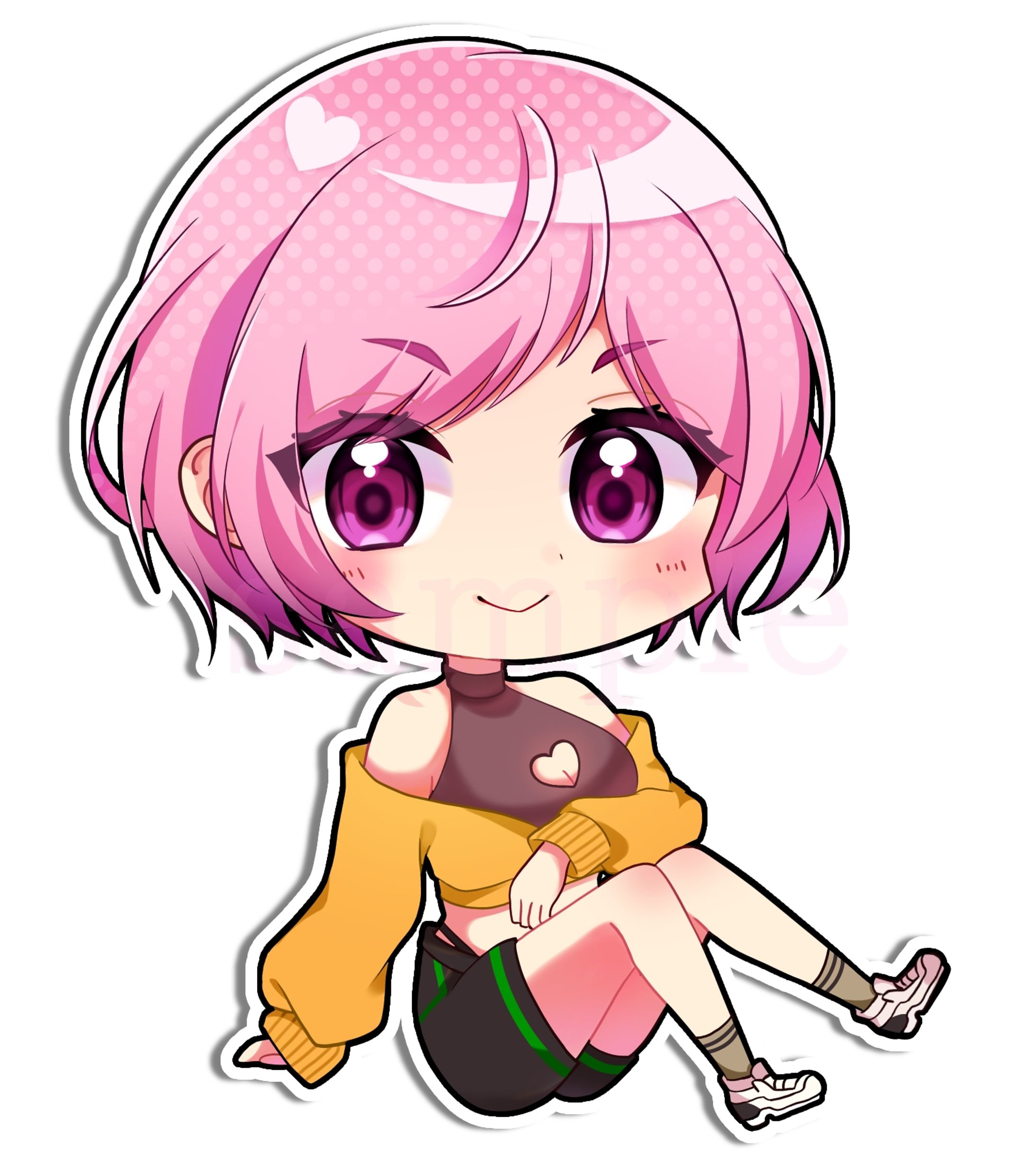 【SDイラスト】伊織様　SDイラスト-1