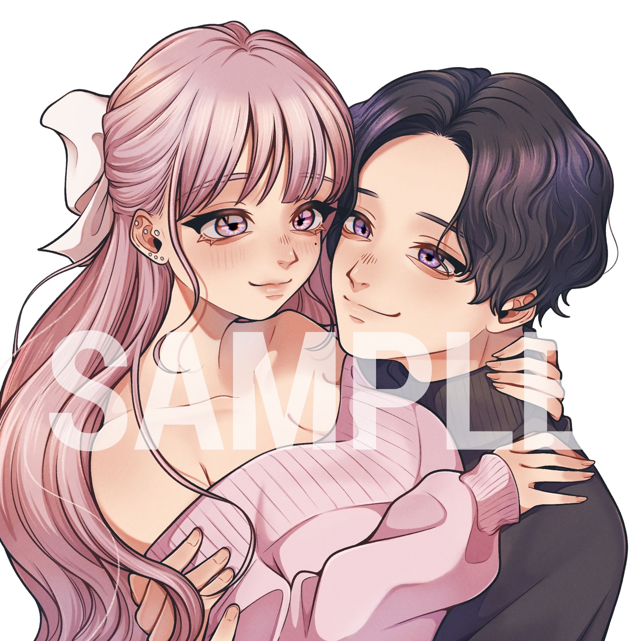 アイコンイラスト［ ペア画 ］-1