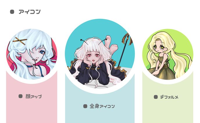 イラスト依頼 (アイコン)