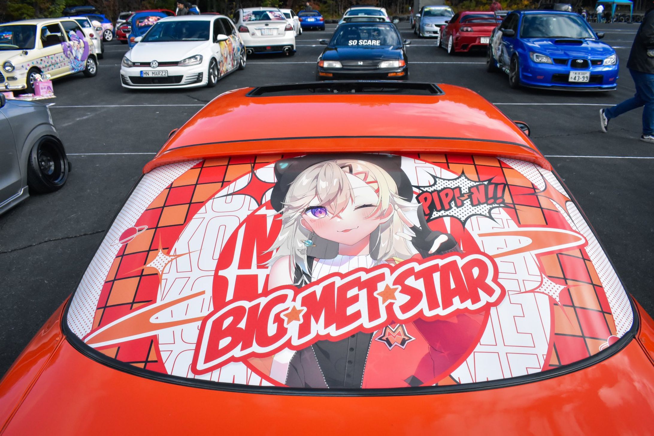 S14シルビア×小森めと｜痛車デザイン-1
