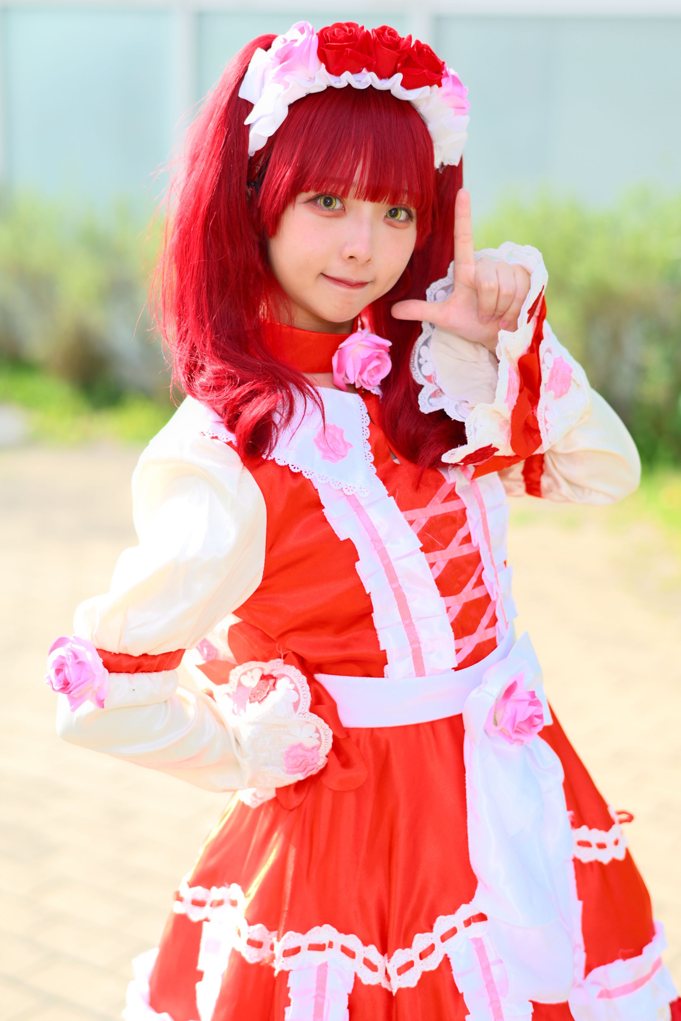 コス写真（赤城あんな/ドーリーワルツ キラッとコーデ）-1