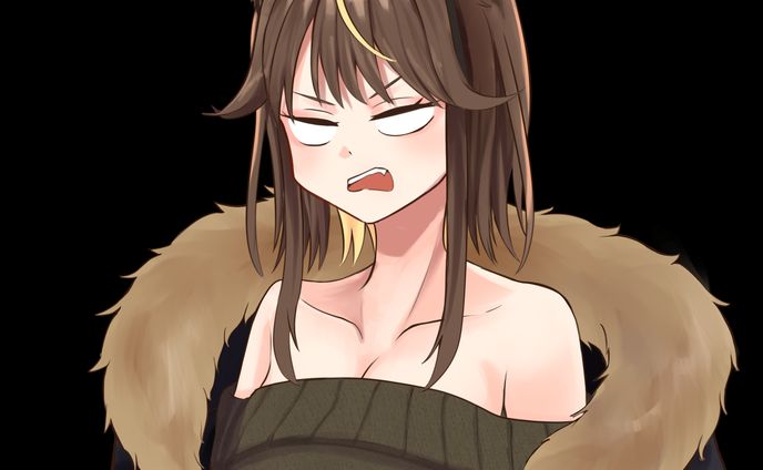 2024年 らくん様 女体化(らん) 表情差分