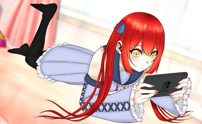 部屋着衣装時ED用イラスト