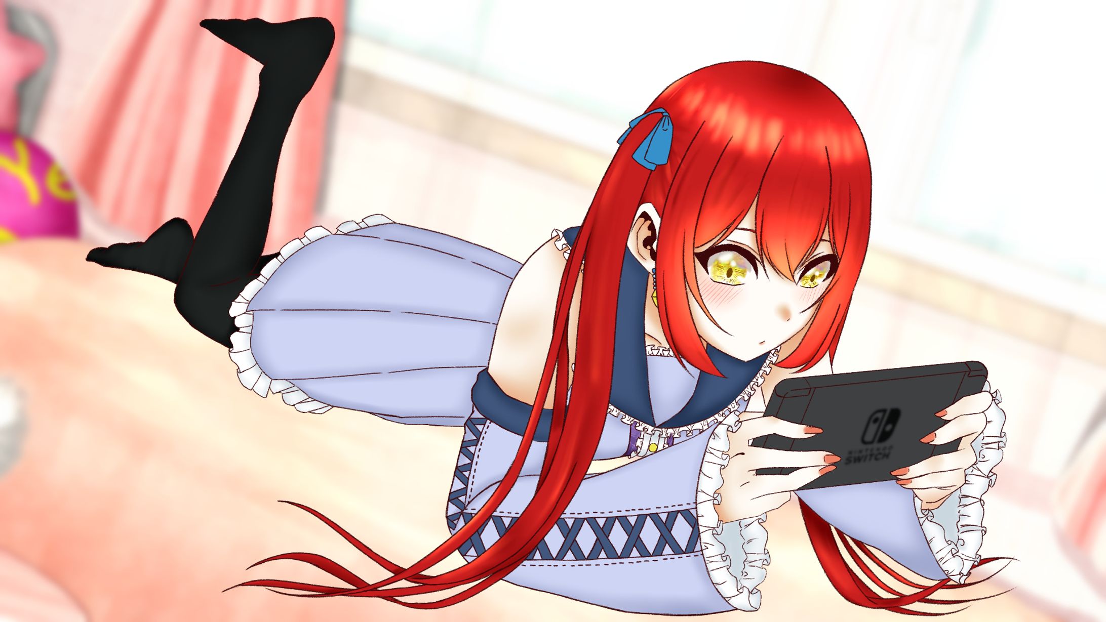 部屋着衣装時ED用イラスト-1