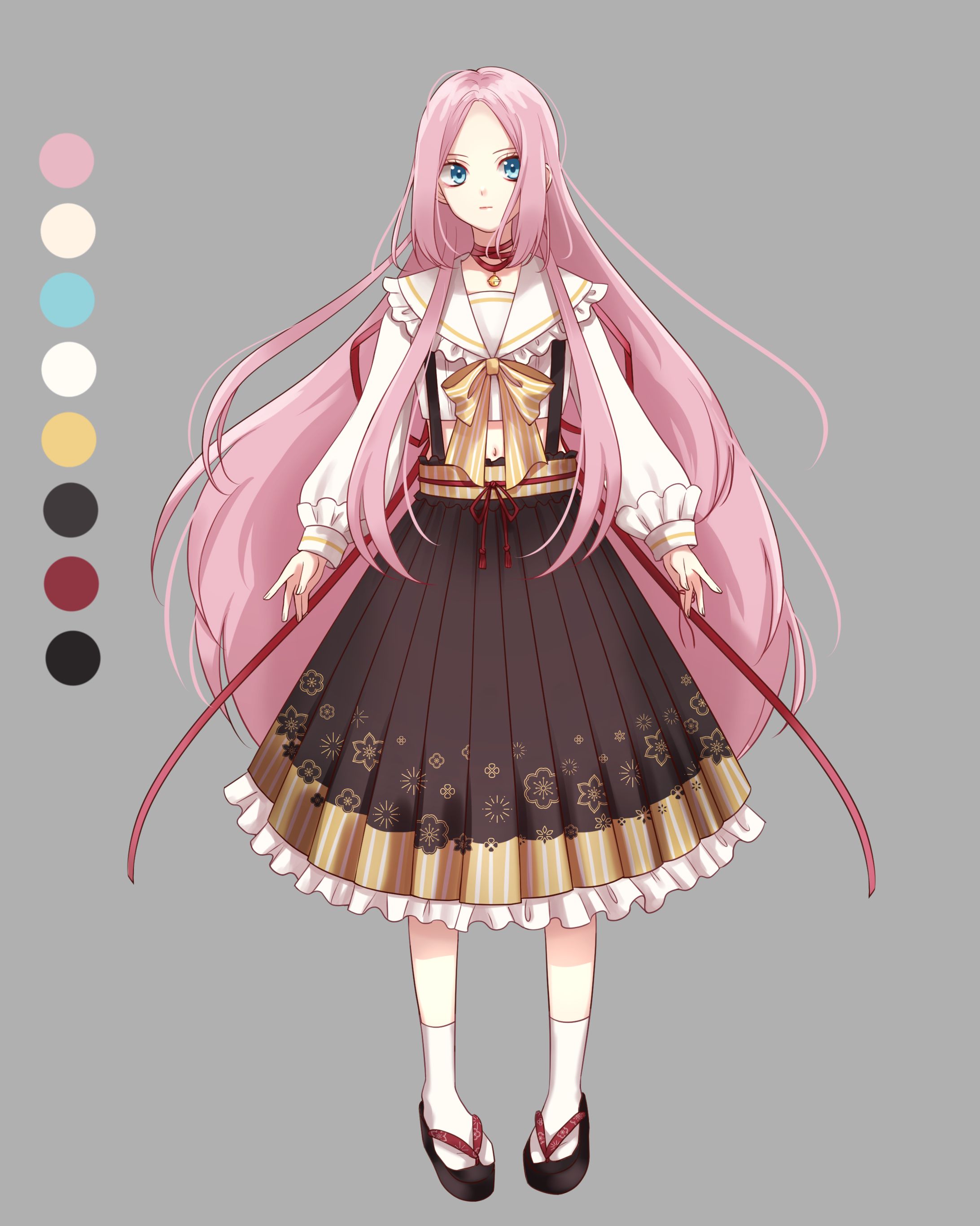 【オリジナル】比翼恋理　立ち絵-1
