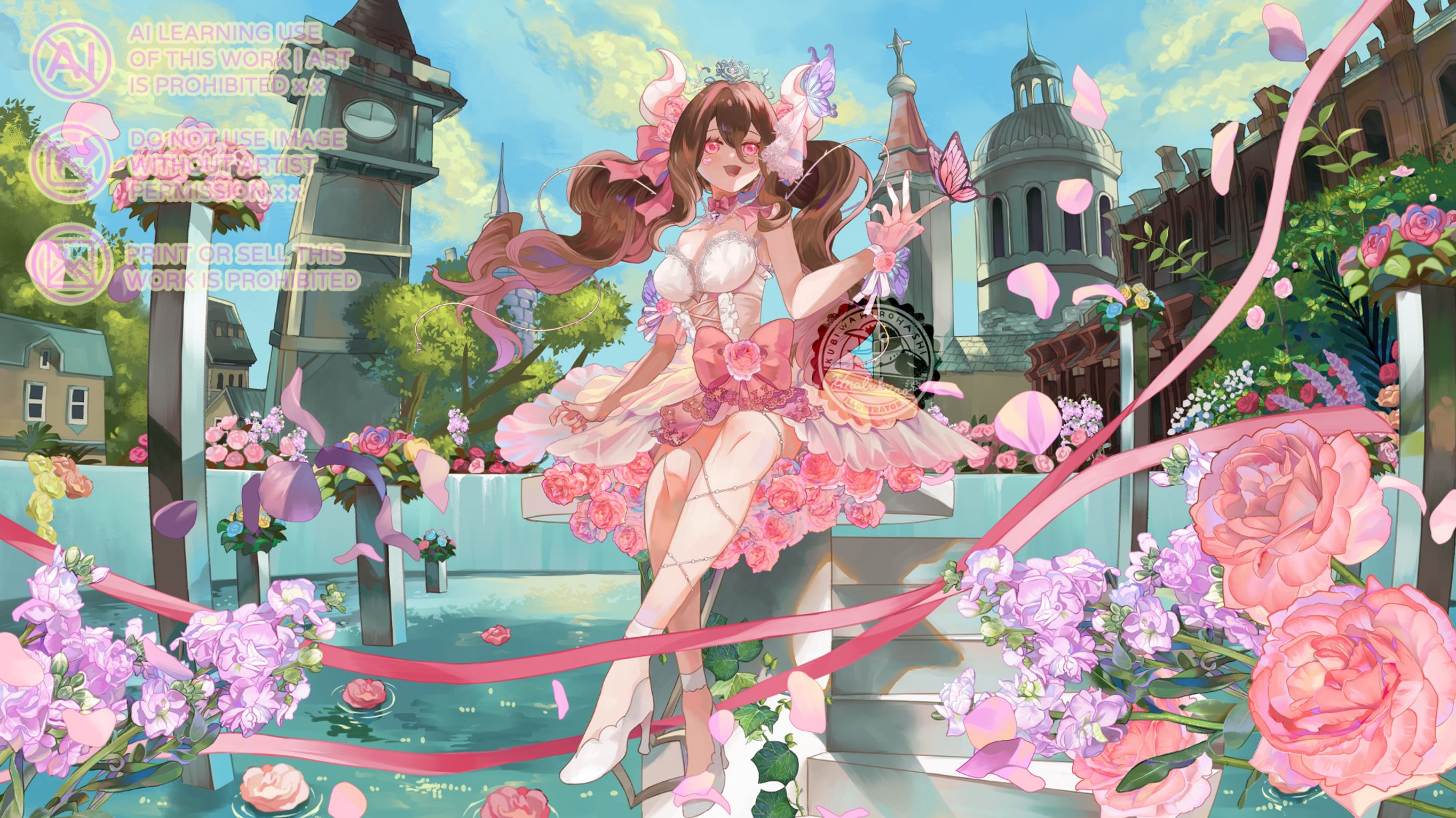 【海外】【Rosalice様】待機画面イラスト-1