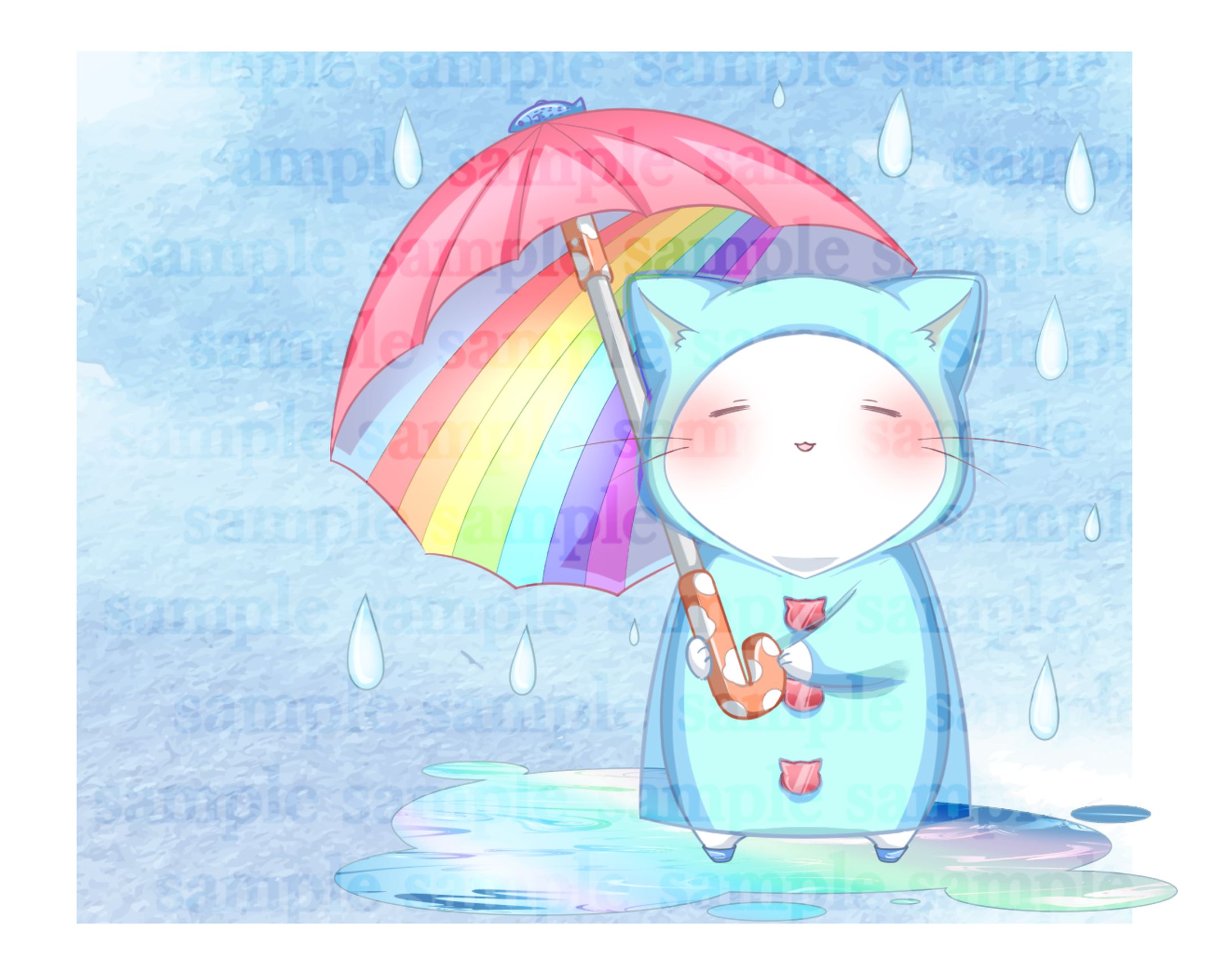 専用 手描きイラスト アニマルつめつめ
