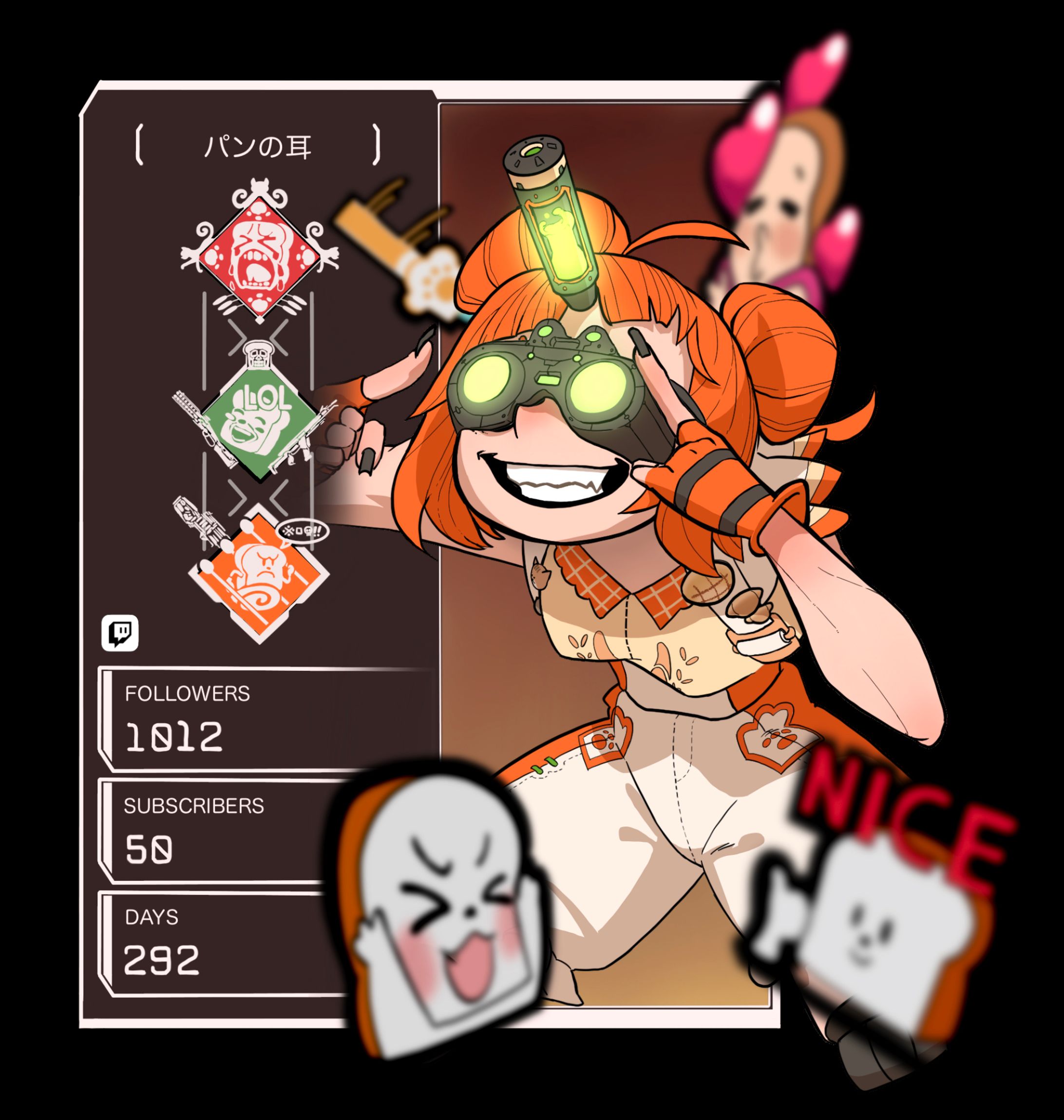 Apexプレイヤーのファンアート-1