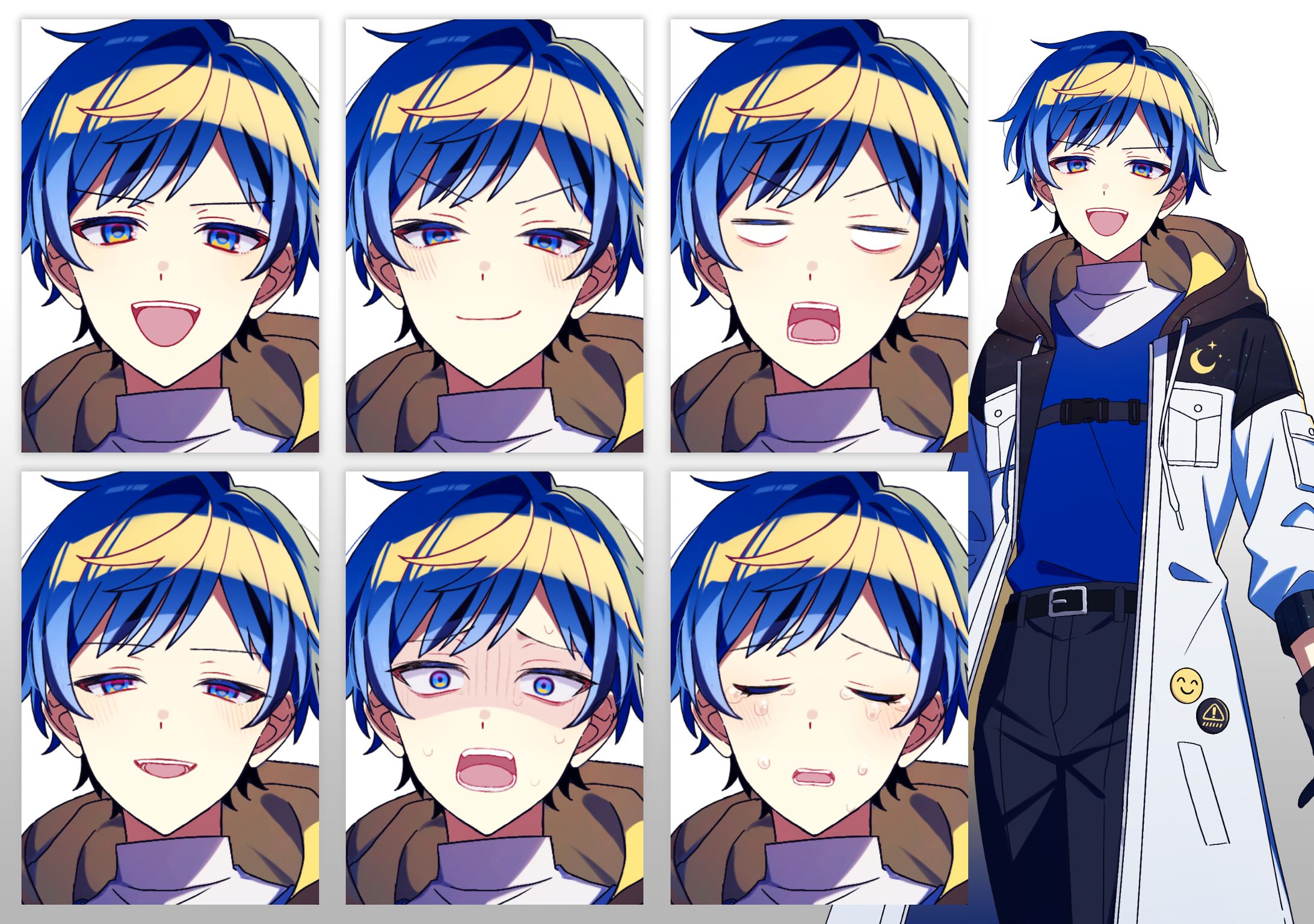 【仕事絵】IRIAM立ち絵-1