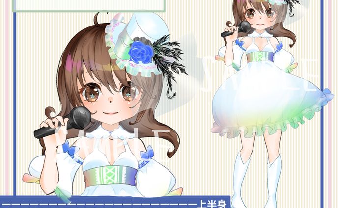 ウェブ、vtuber用live2dモデリング