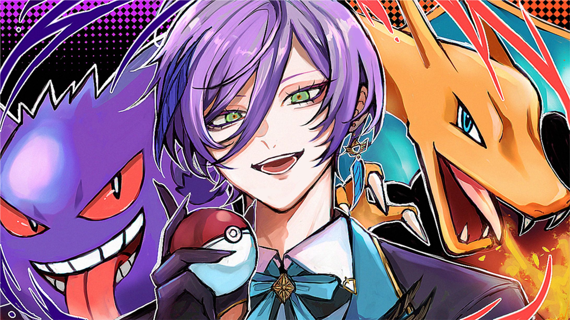 榊ネスポケモン1on1ファンアート-1