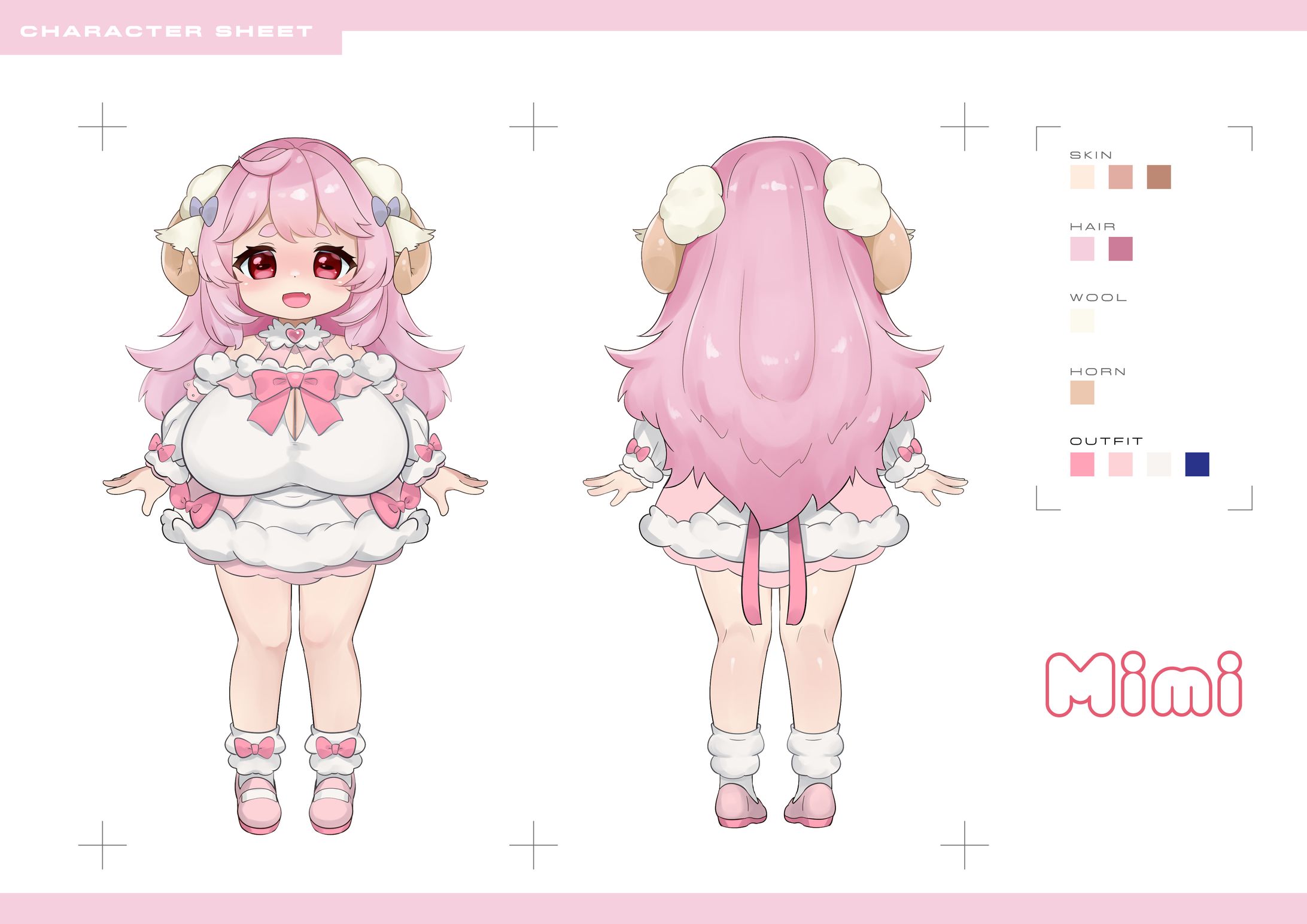 Sheep girl Mimi-1