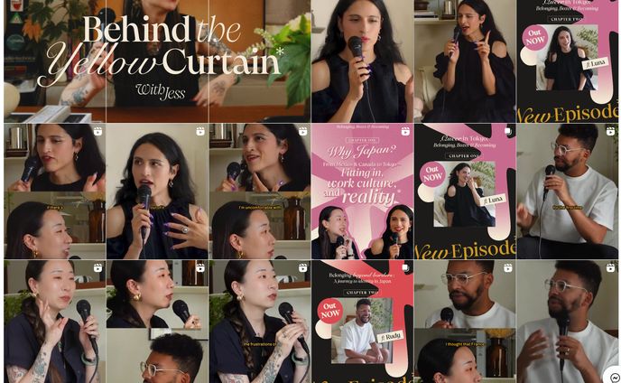 【Instagram】Behind the Yellow Curtain 公式