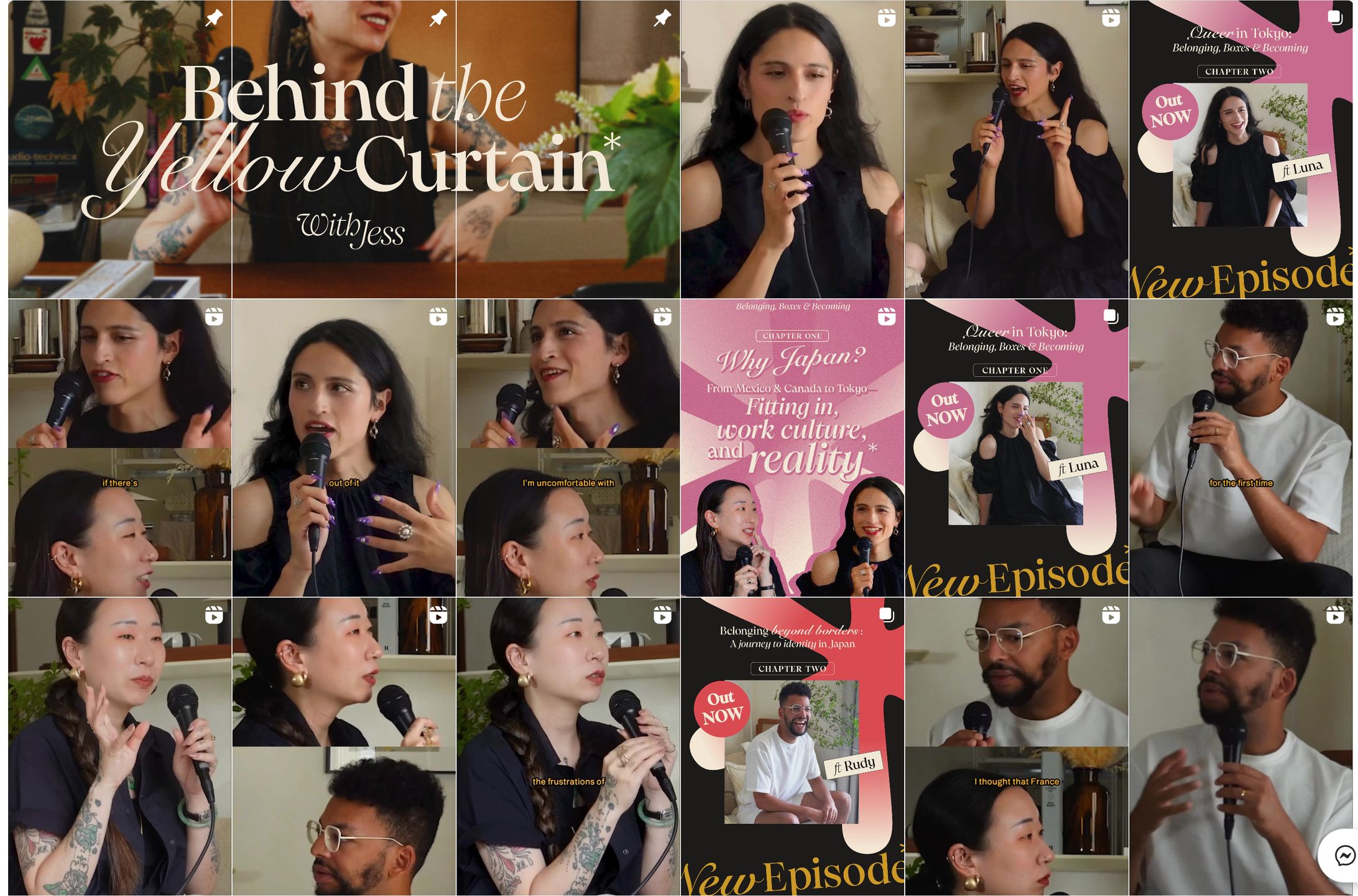 【Instagram】Behind the Yellow Curtain 公式-1