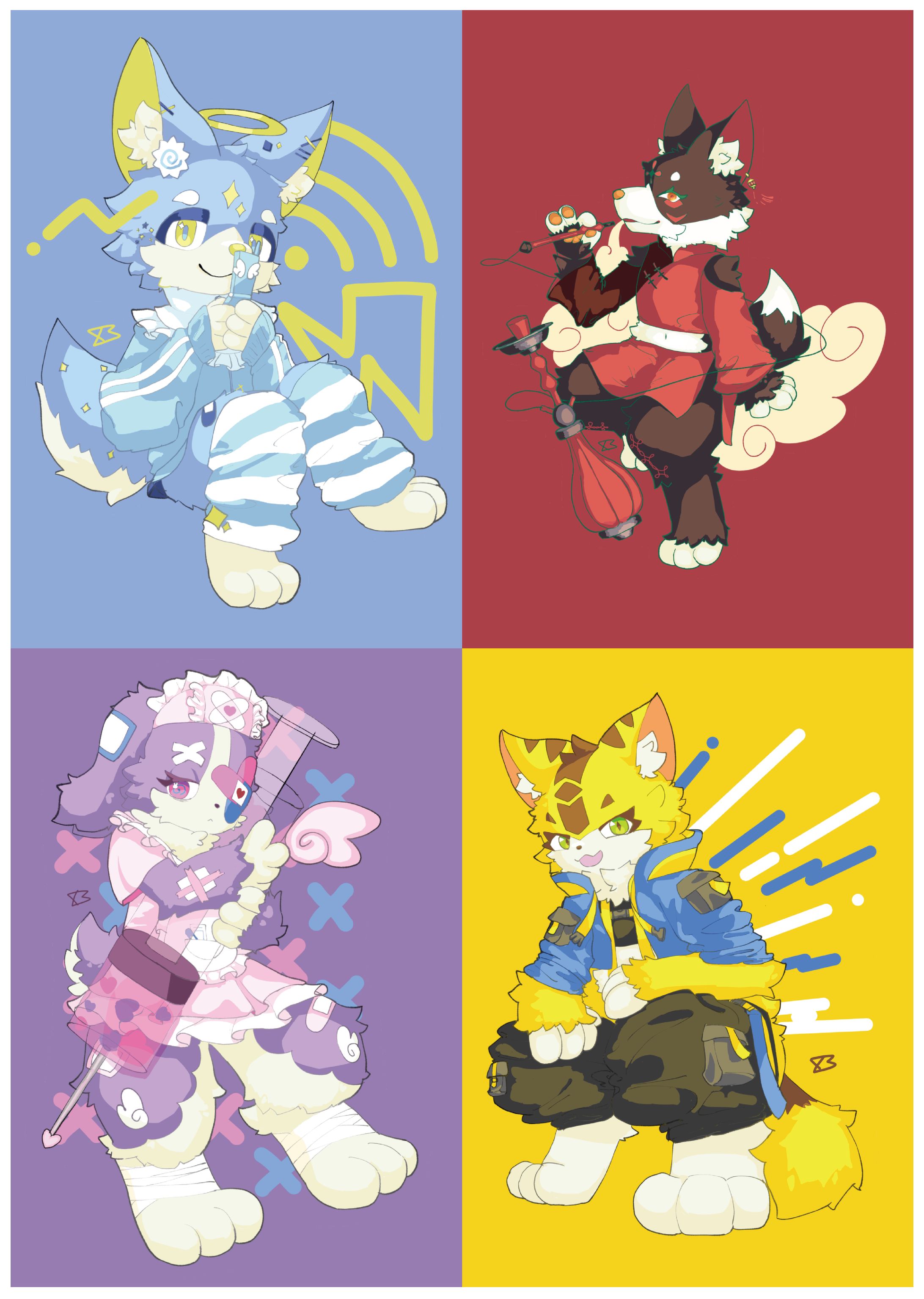 オリジナルキャラクターステッカー-1