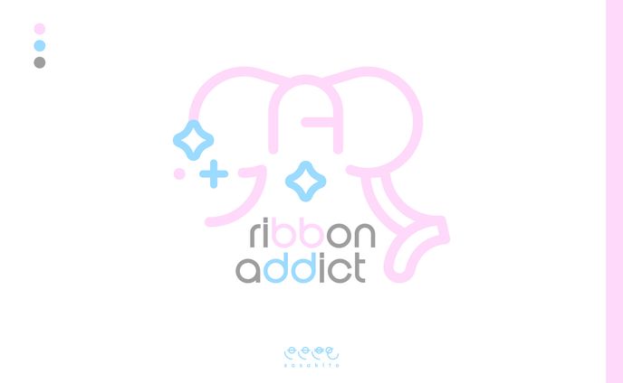 【シンボルマーク】ribbon addict