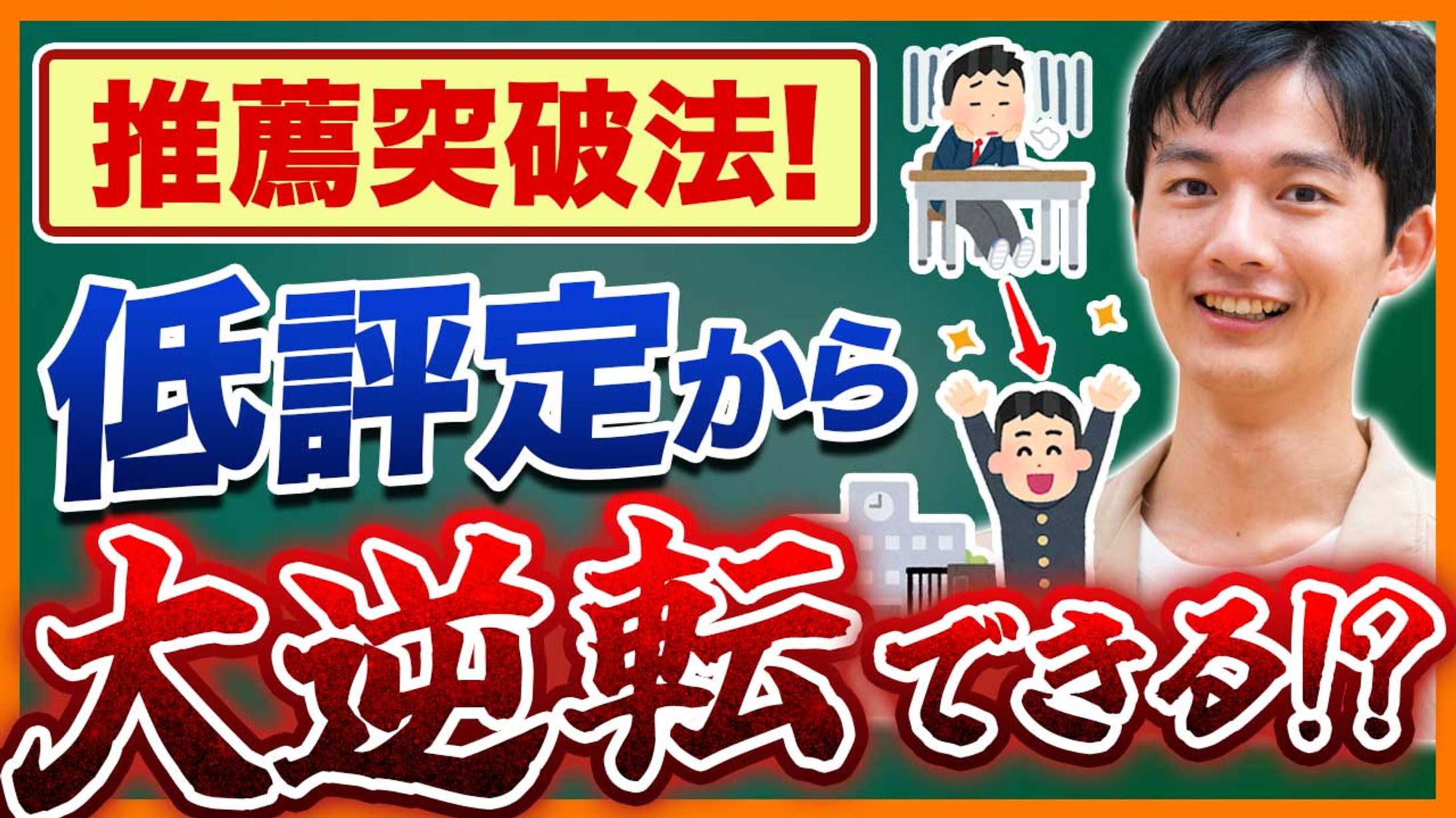 進学アドバイス系のYouTubeサムネイル-1