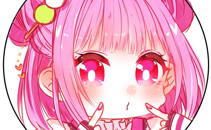 依頼絵カラーラフ（表情差分）