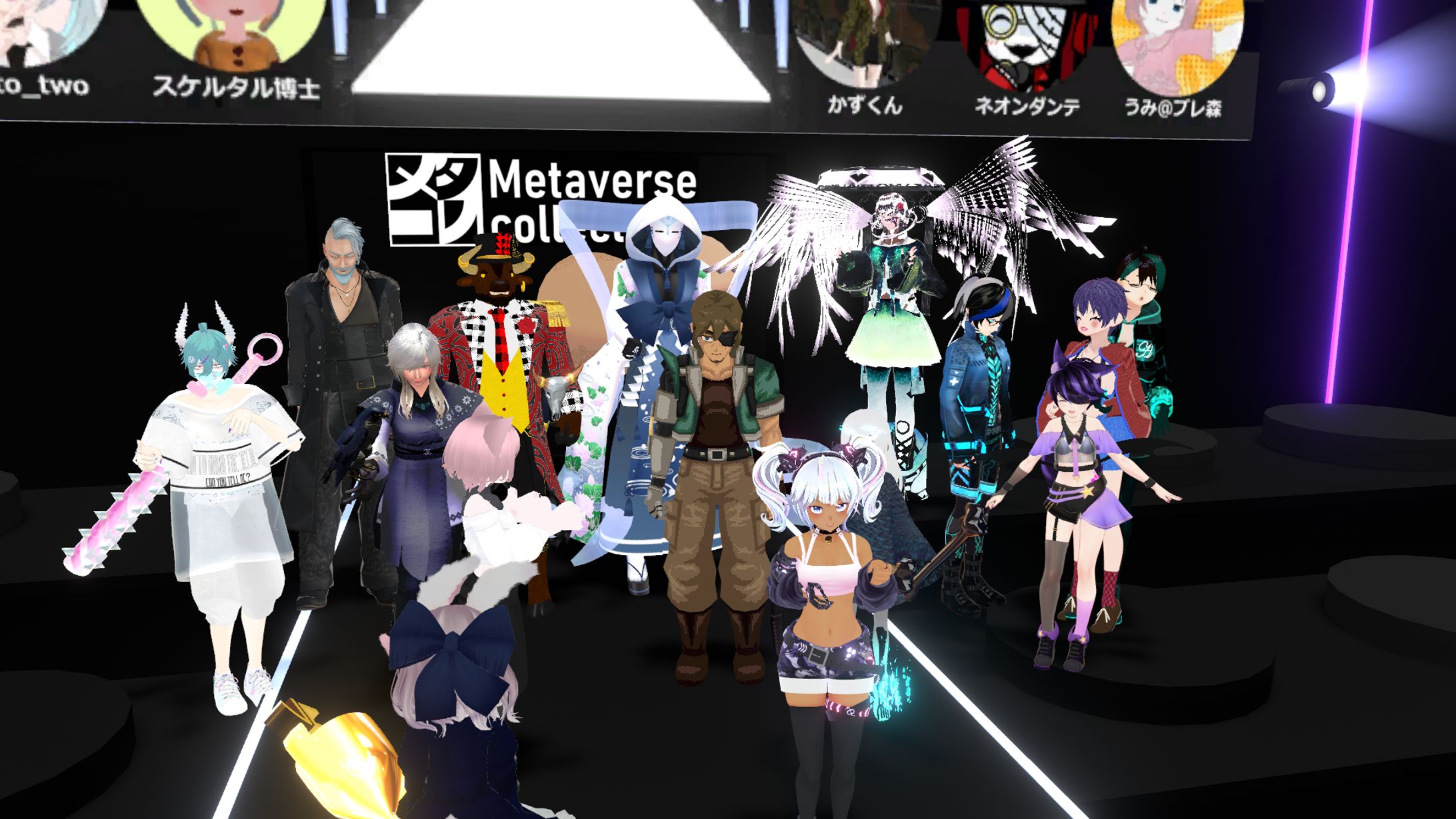 6/24 metaverse collection 12 アバター出展-1