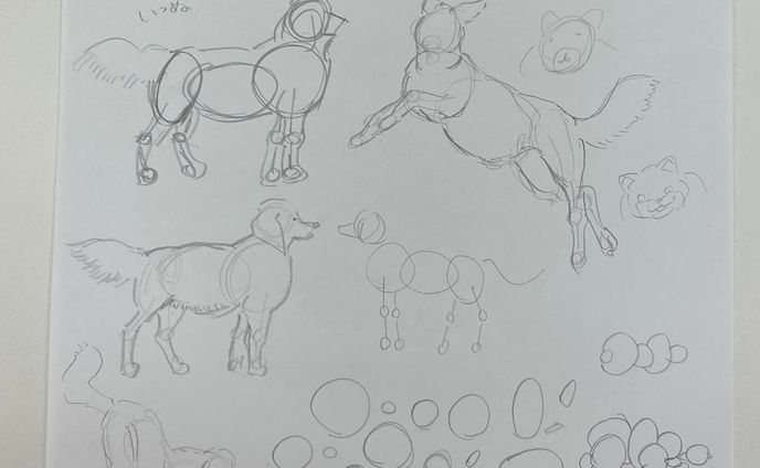 【スケッチ】動物