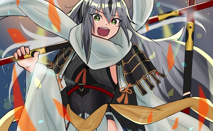 長尾景虎(fgo)の絵