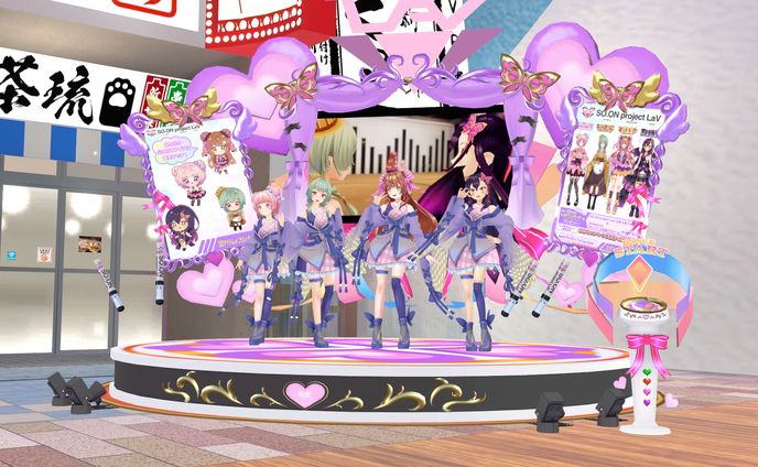 🌸モデル制作/VketSummar2024/ステージモデル