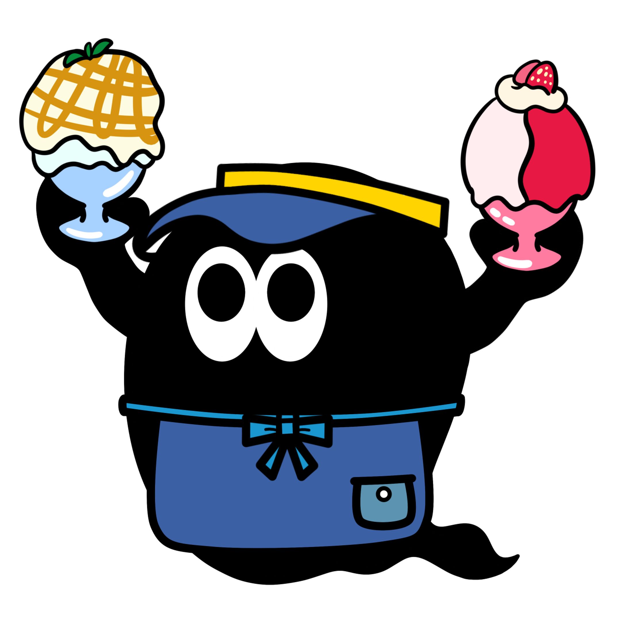 かき氷専門店グッズ制作-1